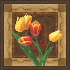 Floral Art Paintings (FS-1203)
